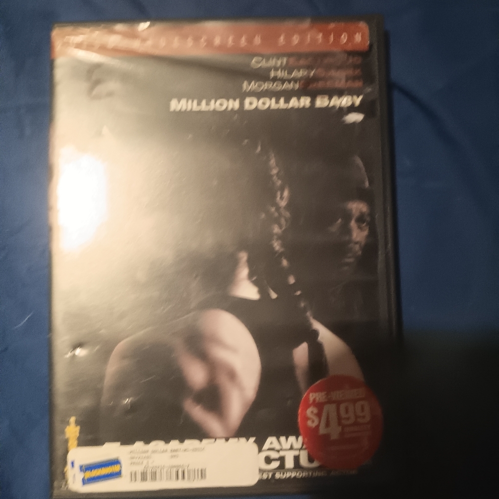 Million dollar baby DVD
